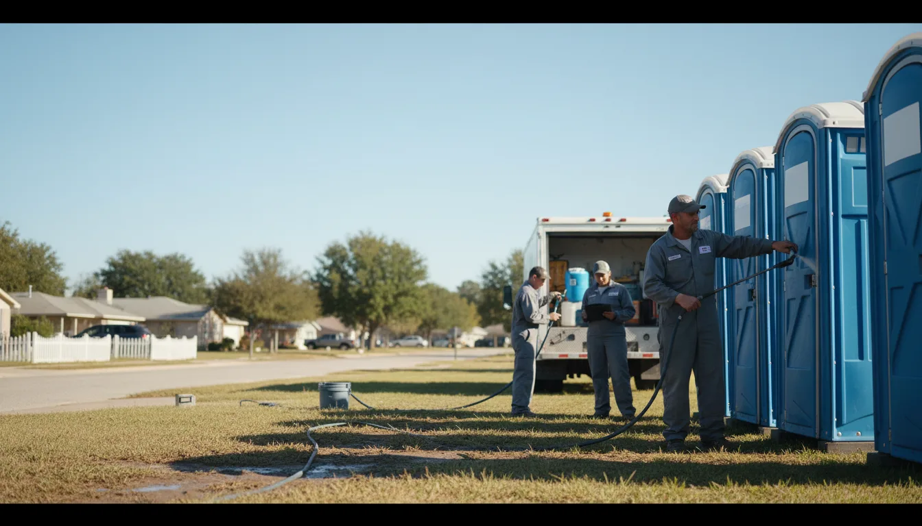 Long-Term Portable Toilet Rental in Harrisville, OH near me